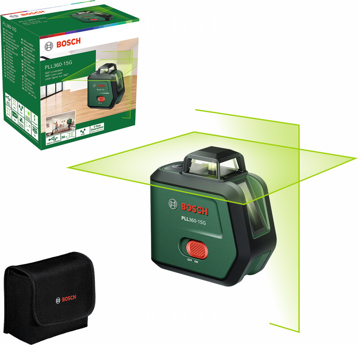 Bosch PLL360-15G packaging