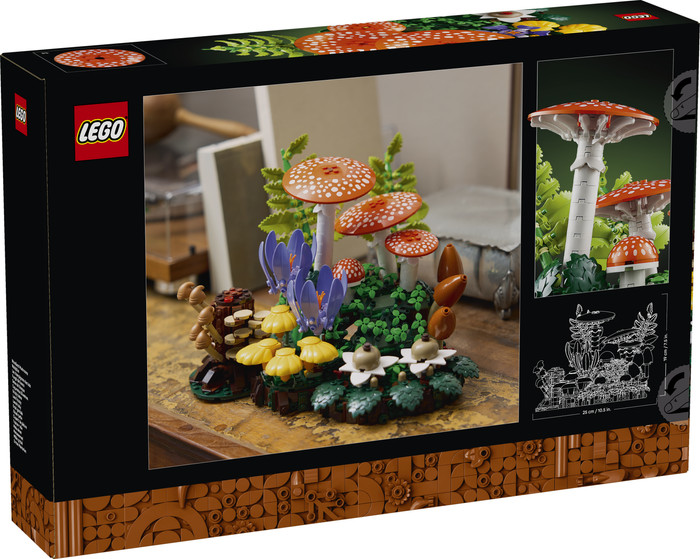 LEGO Botanicals Waldpilze 11505 verpackung