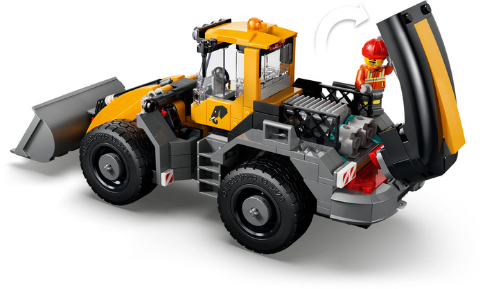 LEGO City Kipplaster und Schaufellader 60494 detail