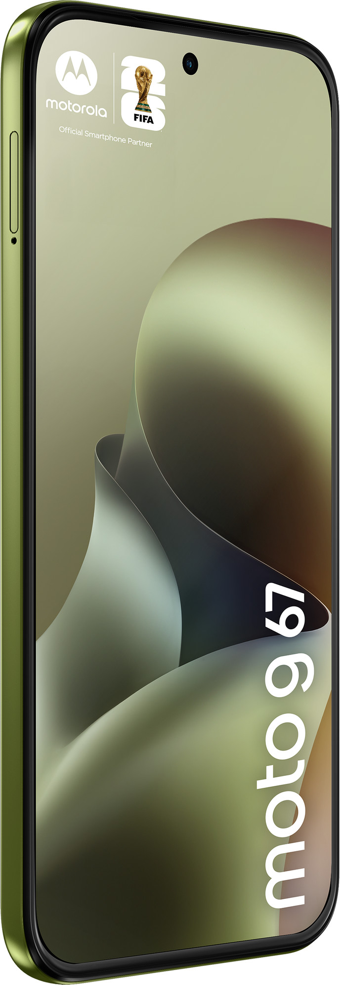 Motorola Moto G67 Grün 128GB 5G vorne