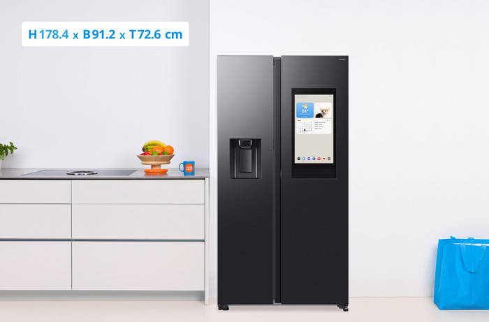 Samsung RS90F66BEFEF Family Hub visuelles Coolblue 1