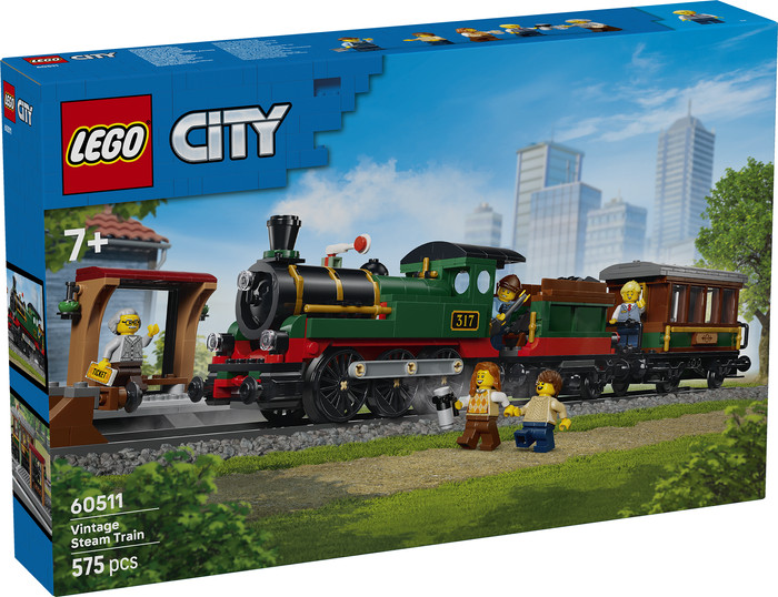 LEGO City Klassischer Dampfzug 60511 verpackung