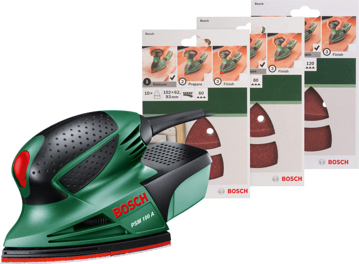 Bosch PSM 100 A + 30 Schleifpapier Main Image