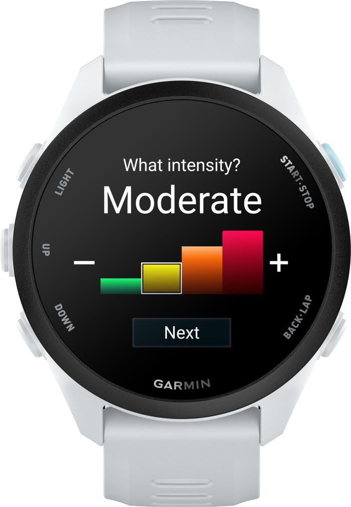 Garmin Forerunner 70 43mm White front