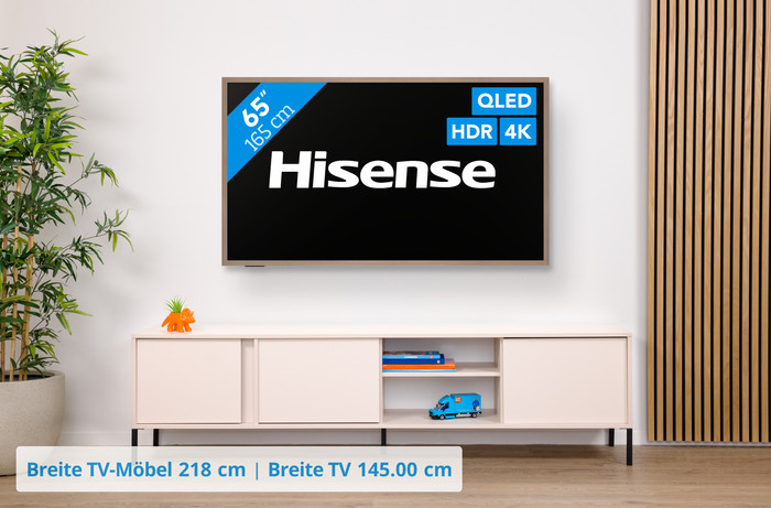 Hisense QLED 65 Zoll S7S (2026) visuelles Coolblue 1