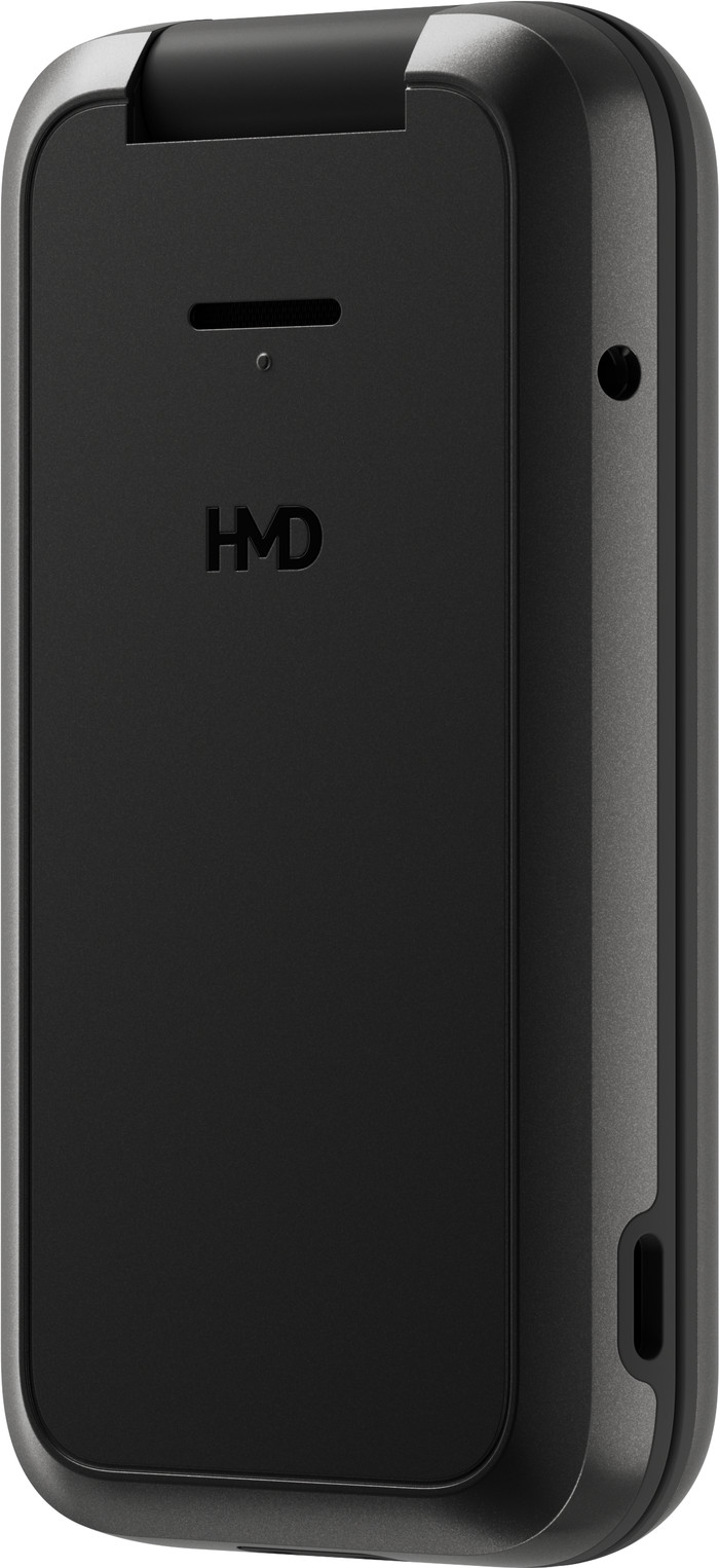 HMD 2660 Flip 128MB Schwarz rückseite