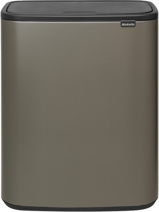 Brabantia Bo Touch Bin 2x 30L Platinum Main Image