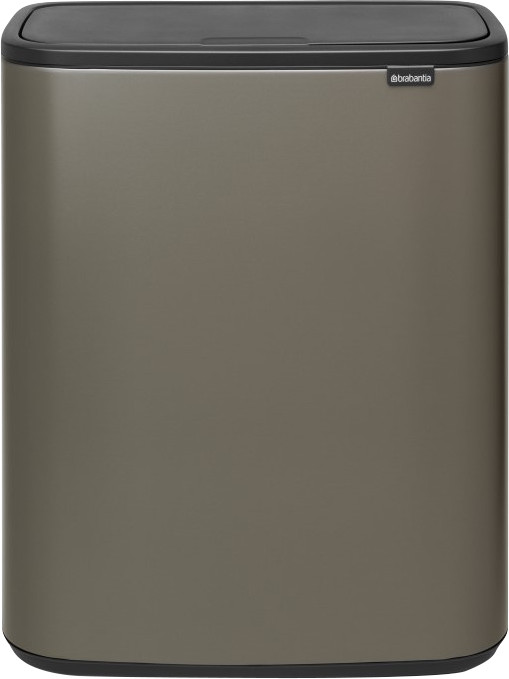Brabantia Bo Touch Bin 60L Platinum Main Image