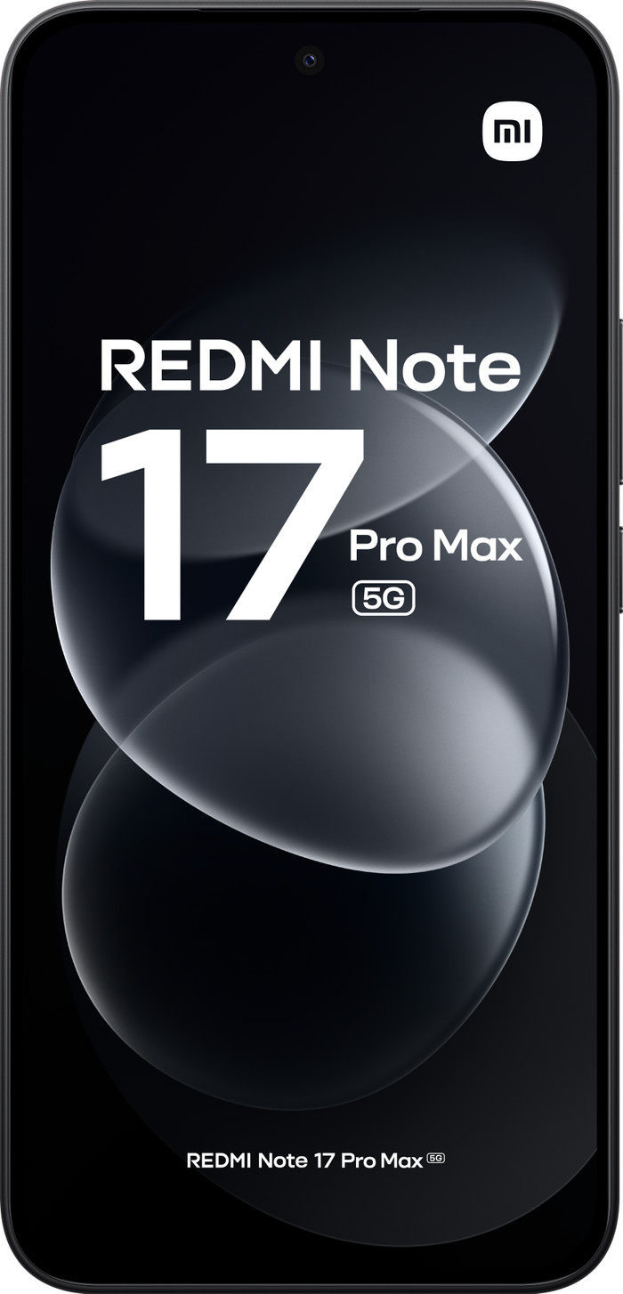 Redmi Note 17 Pro Max 512GB Schwarz 5G vorne