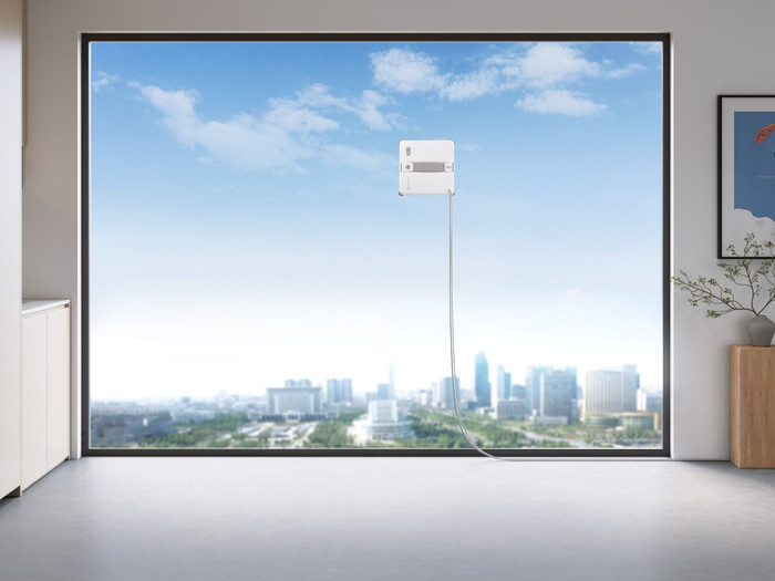 Ecovacs WINBOT mini 2 produkt in gebrauch