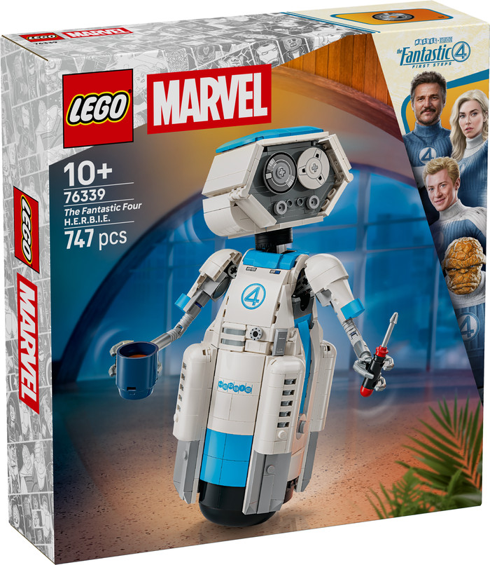 LEGO Marvel The Fantastic Four H.E.R.B.I.E. 76339 verpackung