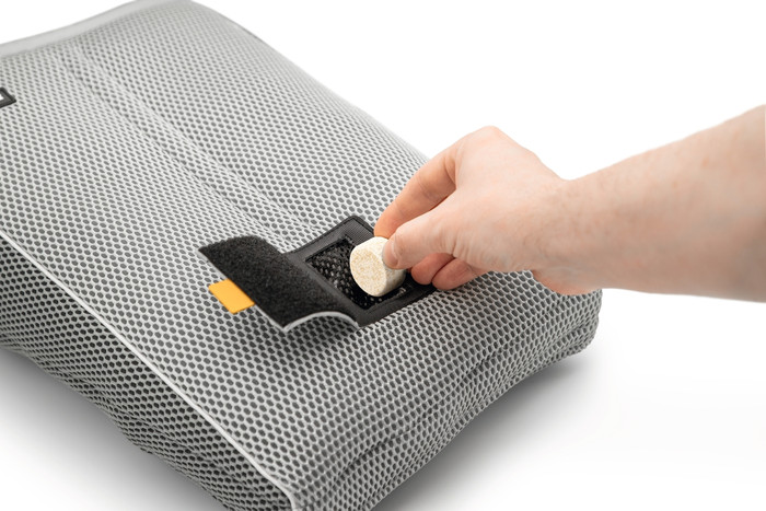 Miele SneakerTabs Schuhwaschmittel produkt in gebrauch