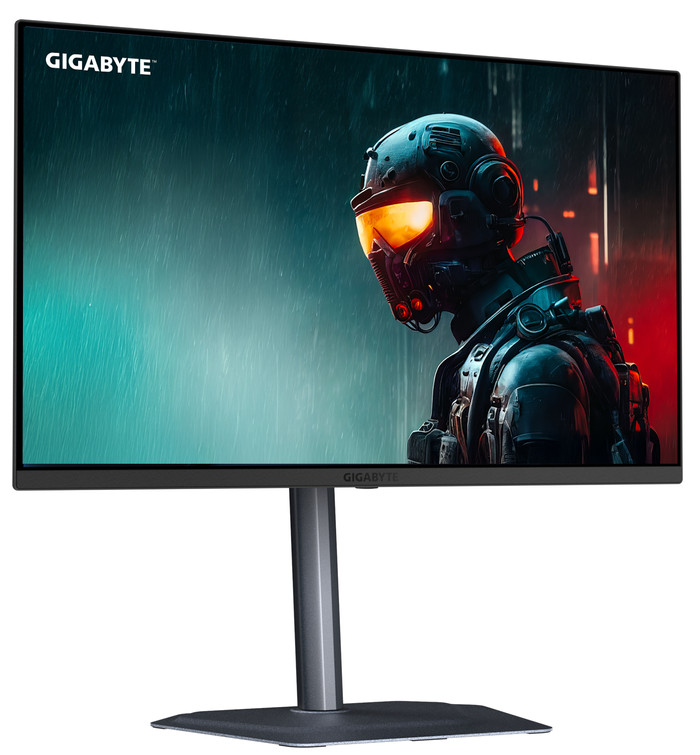 GIGABYTE MO27U2 QD-OLED vorne