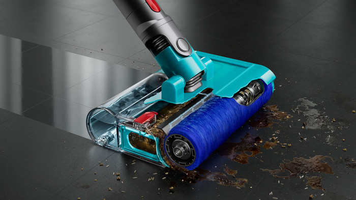 Dyson 02 02 Probiotic Reinigungsmittel für Hartböden produkt in gebrauch