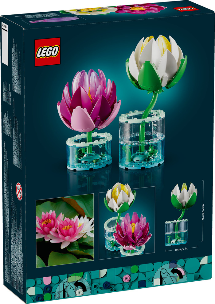 LEGO Botanicals Seerosen 11511 verpackung