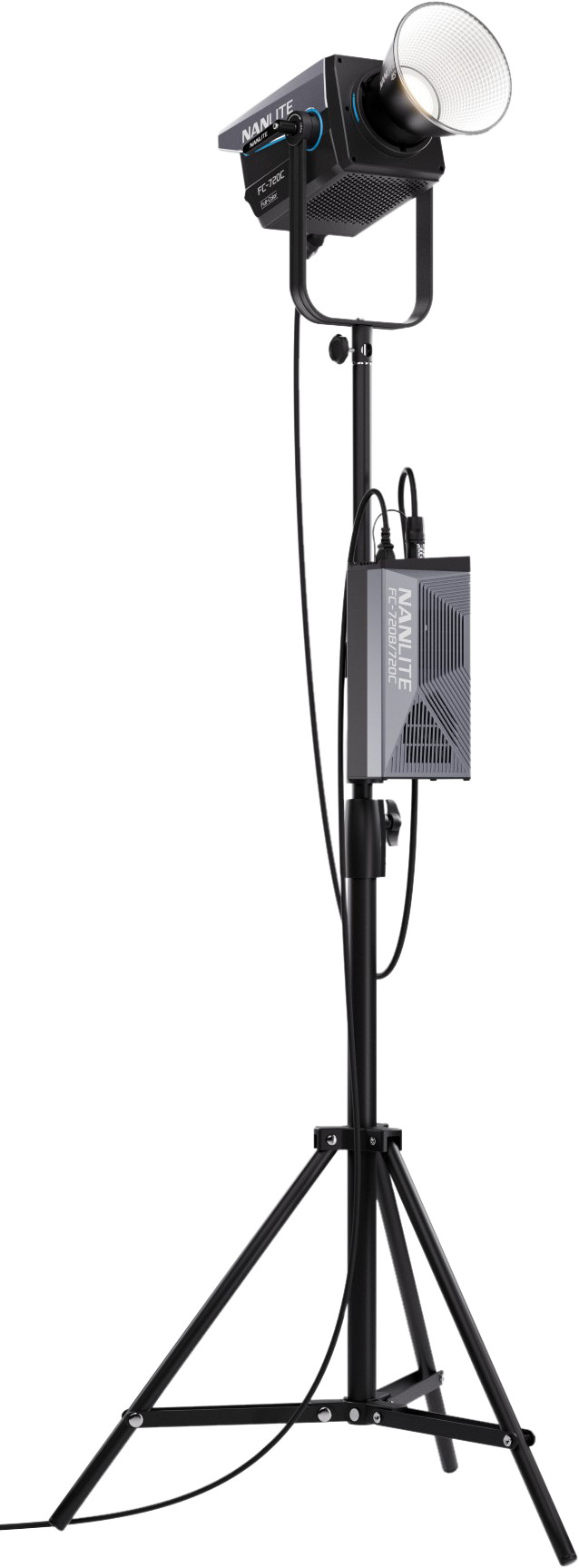 Nanlite FC-720C LED RGBW Spot Light left side
