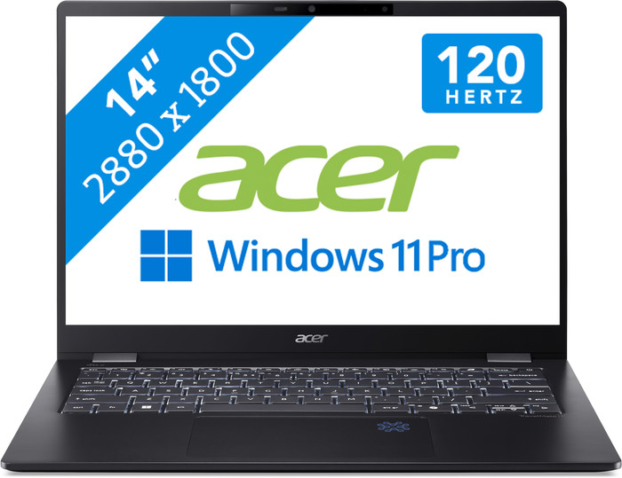 Acer TravelMate P6 14 AI TMP614-54-TCO-70QD QWERTY Main Image