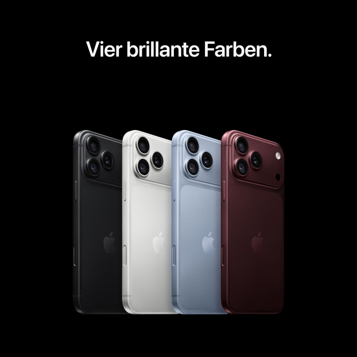 Apple iPhone 18 Pro Max 1TB Hellblau visueller lieferant
