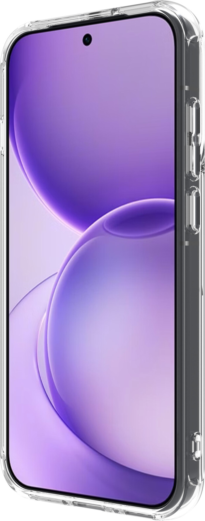 BlueBuilt Protective Backcover OPPO Reno16 Transparent linke seite