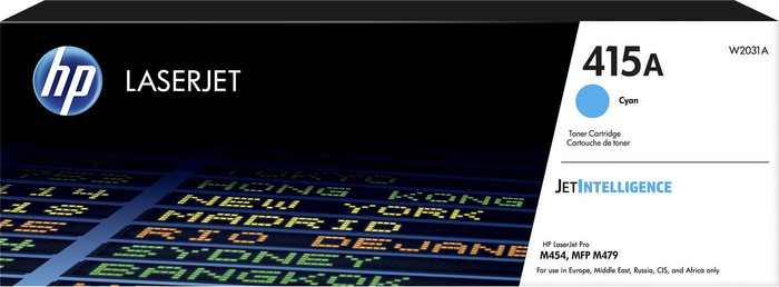 HP 415A Toner Cartridge Cyan Main Image