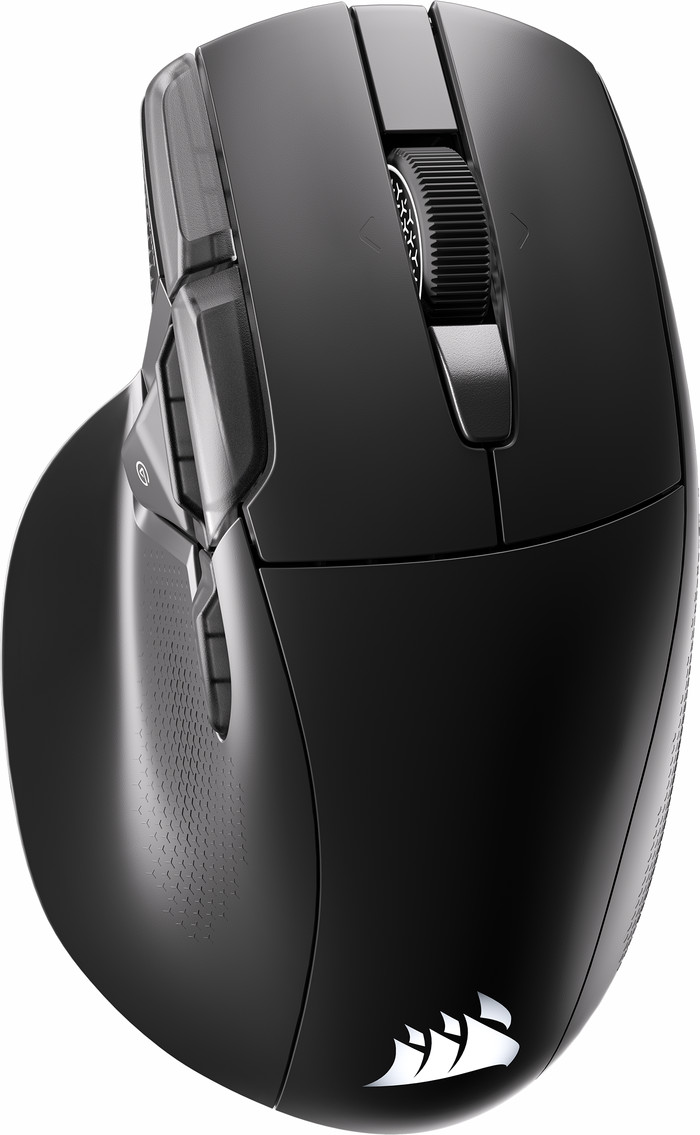 Corsair Nightsword V2 Stream Deck Wireless Gaming Mouse Black front