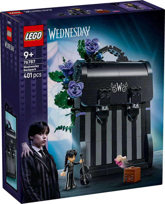 LEGO Wednesday Wednesdays Rucksack 76787 verpackung
