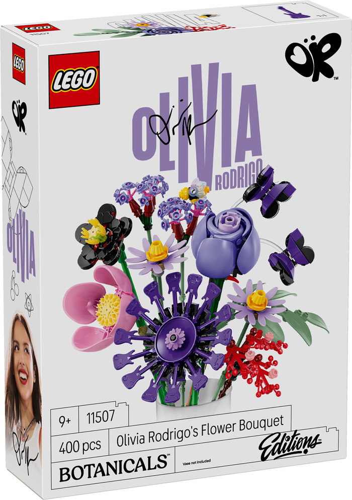 LEGO Editions Olivia Rodrigos Blumenstrauß 11507 verpackung