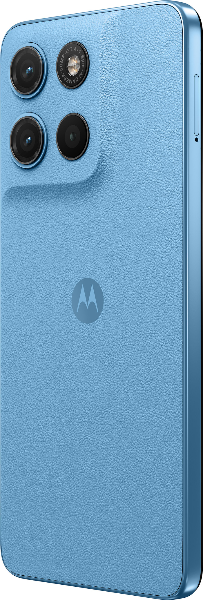 Motorola Moto G17 Hellblau 4G rückseite