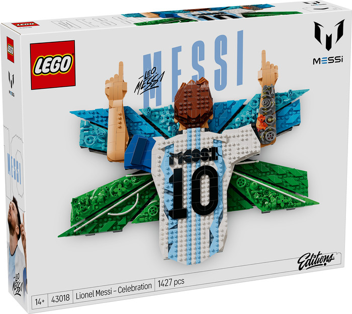 LEGO Editions Lionel Messi Torjubel 43018 verpackung