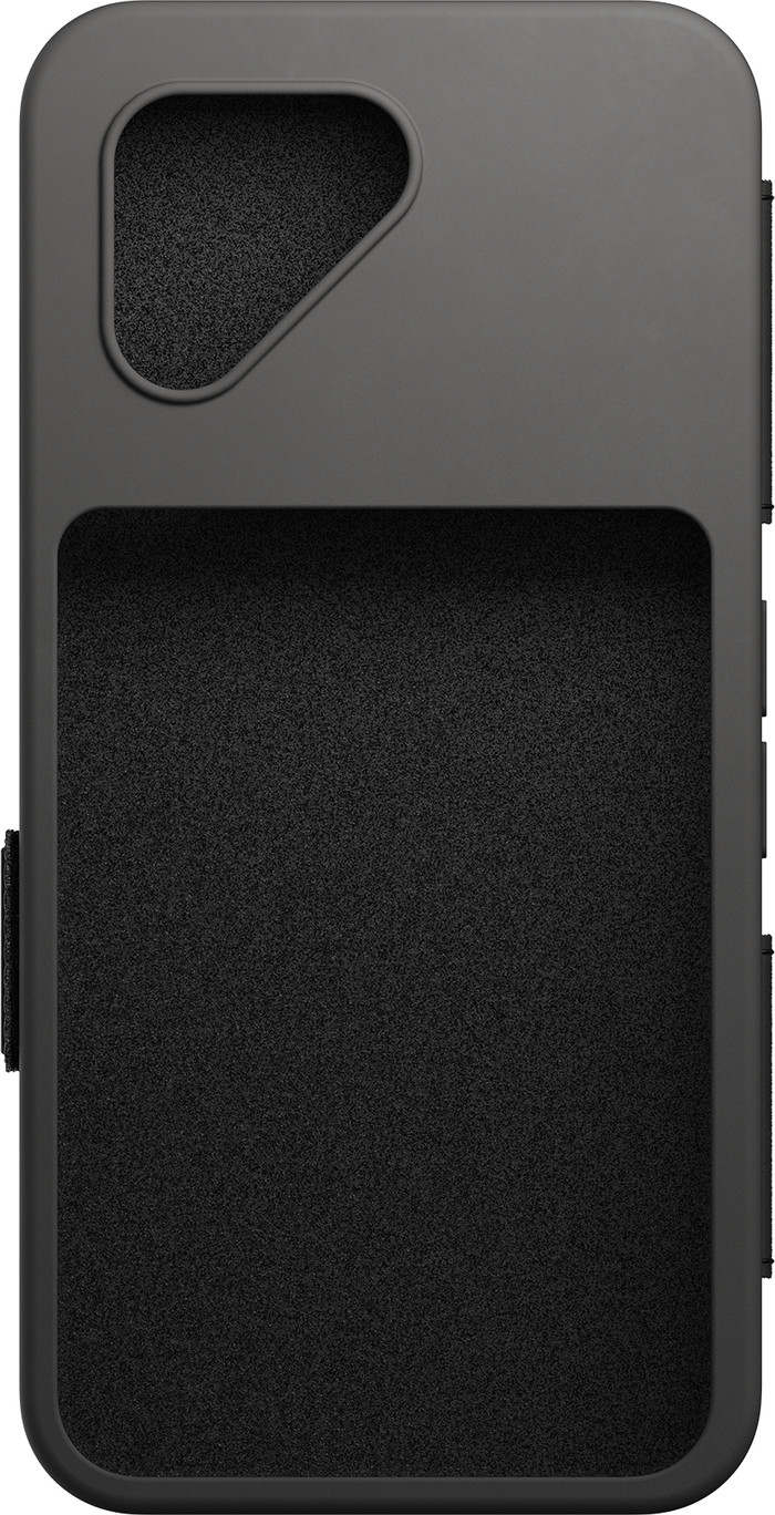 Fairphone 6 Flip Case Black back