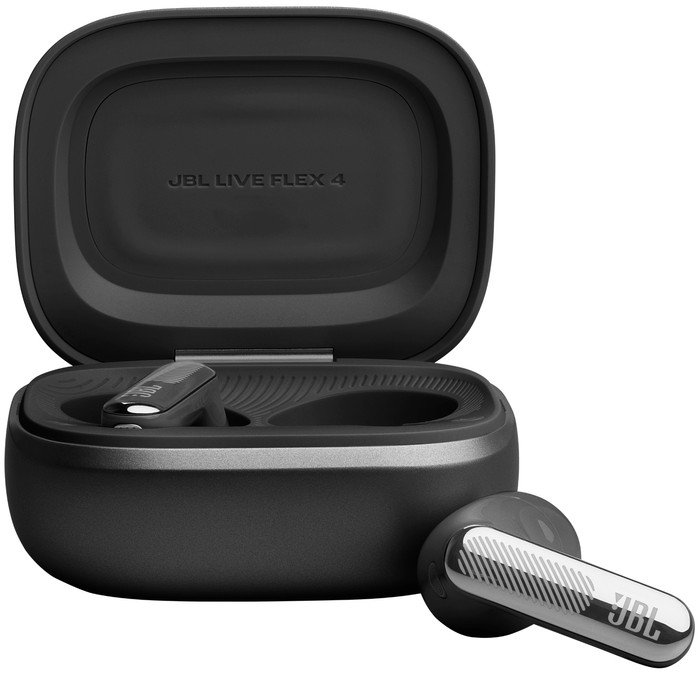 JBL Live Flex 4 Schwarz vorne