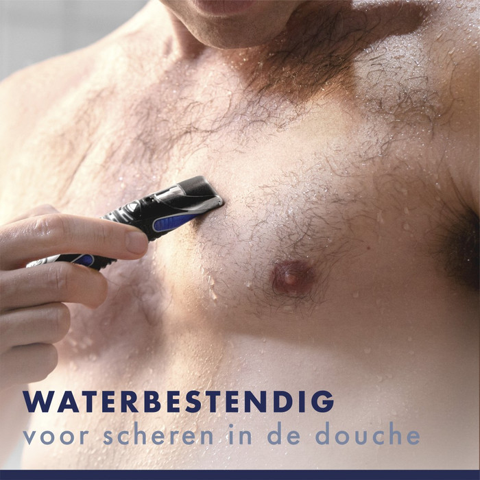 Gillette All-in-one product in use