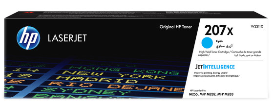HP 207X Toner Cyan (Hohe Kapazität) Main Image