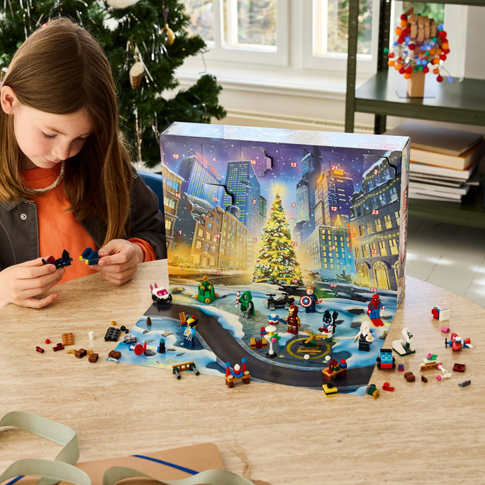 LEGO Marvel Advent Calendar 2026 76340 product in use
