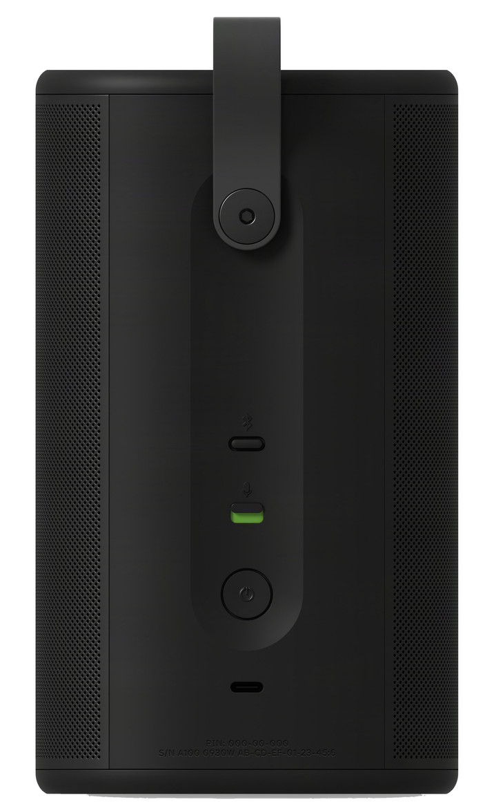 Sonos Play Schwarz rückseite