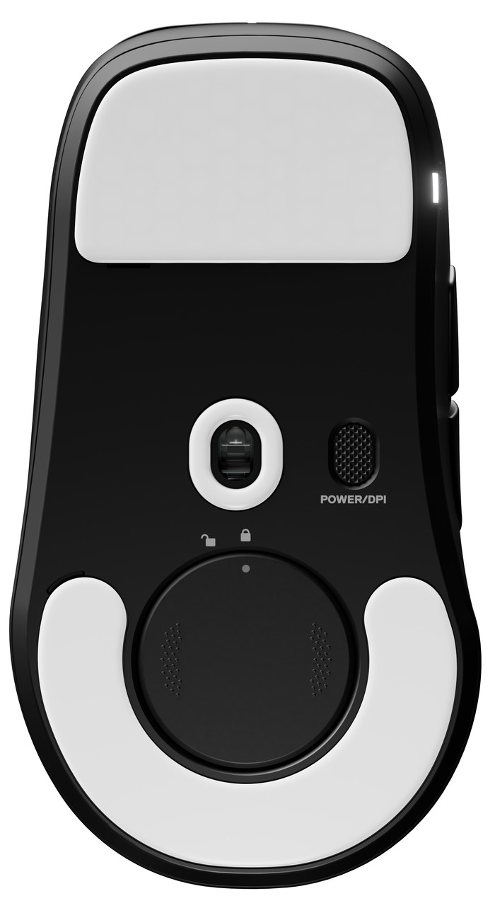 SteelSeries Rival Pro WL Mini Wireless Gaming Mouse Black bottom