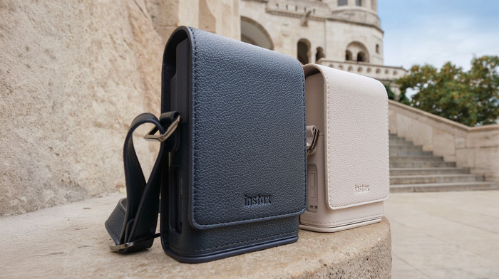 Fujifilm Instax Mini LiPlay+ Sand Beige produkt in gebrauch