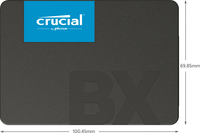 Crucial BX500, 2,5 Zoll, 2 TB detail