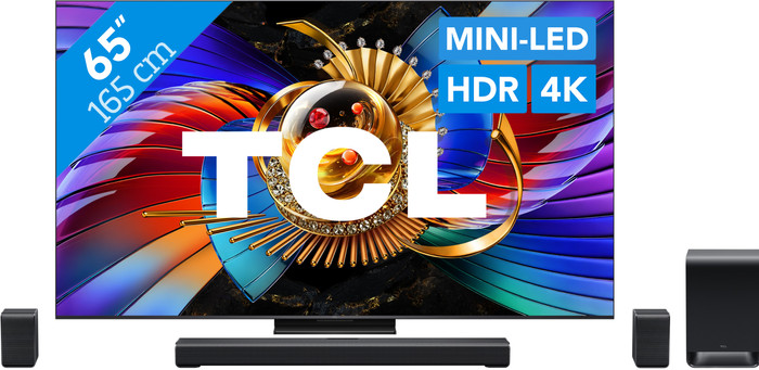 TCL SQD Mini-LED 65 Zoll 80L (2026) + TCL S65K Main Image