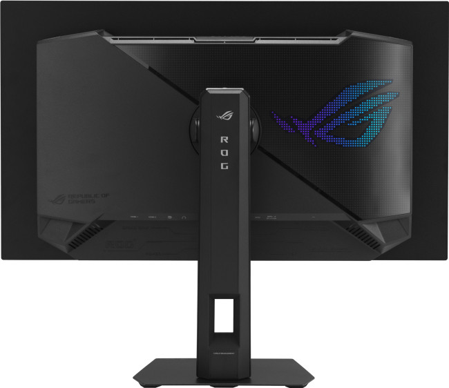ASUS ROG Strix XG27AQWMG WOLED rückseite