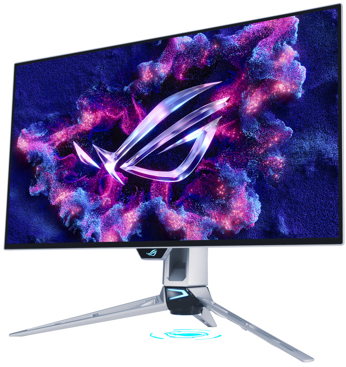 ASUS ROG Swift PG27AQWP-W OLED vorne