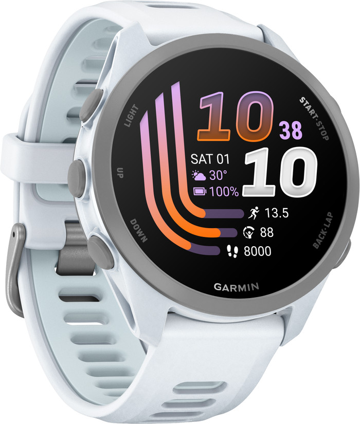 Garmin Forerunner 170 43mm White right side