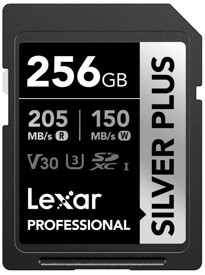 Lexar Professional SDXC Silver Plus 256GB 150 MB/s Main Image