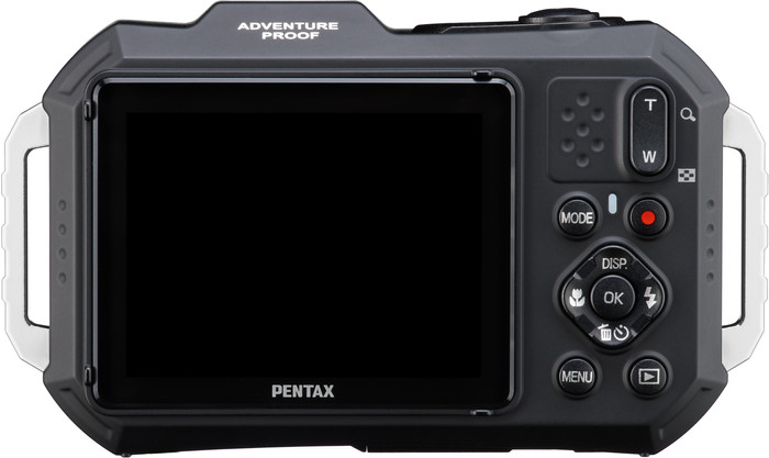 Pentax WG-1000 Grau rückseite