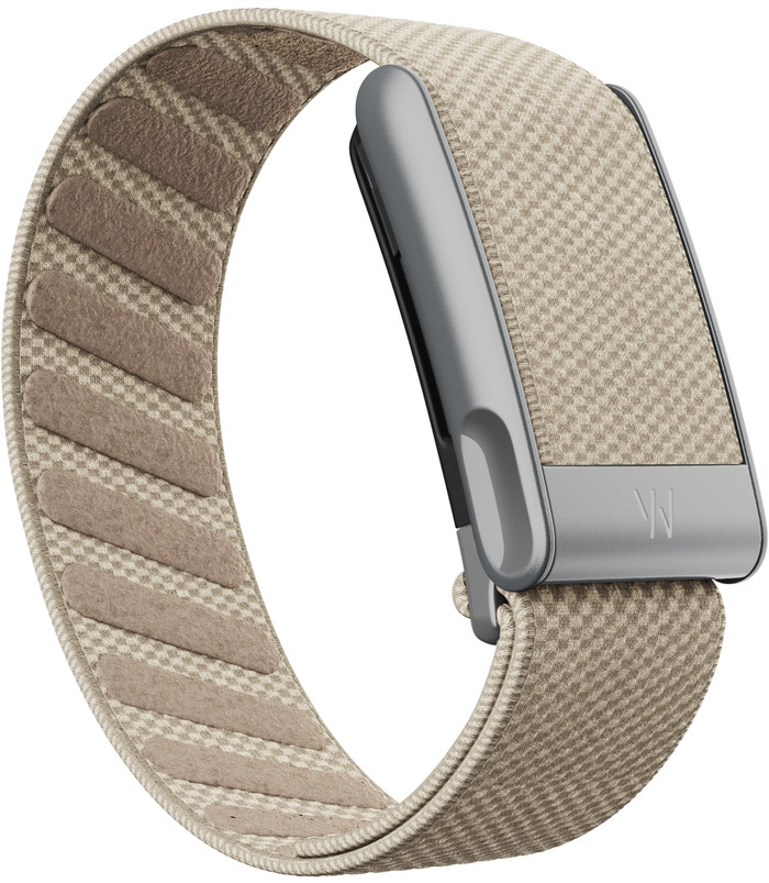 WHOOP MG SuperKnit Band Beige produkt in gebrauch