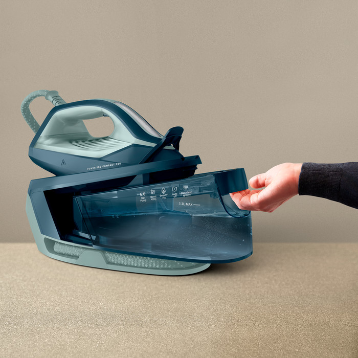 Tefal Power Pro Compact 300 SV6221 produkt in gebrauch