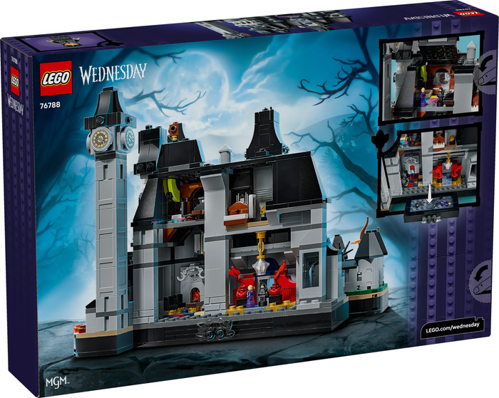 LEGO Wednesday Nevermore Academy 76788 verpackung
