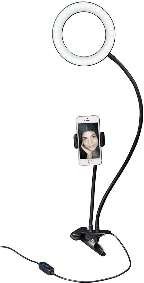 Dörr SLR-16 BiColor Selfie Ring Light product in use