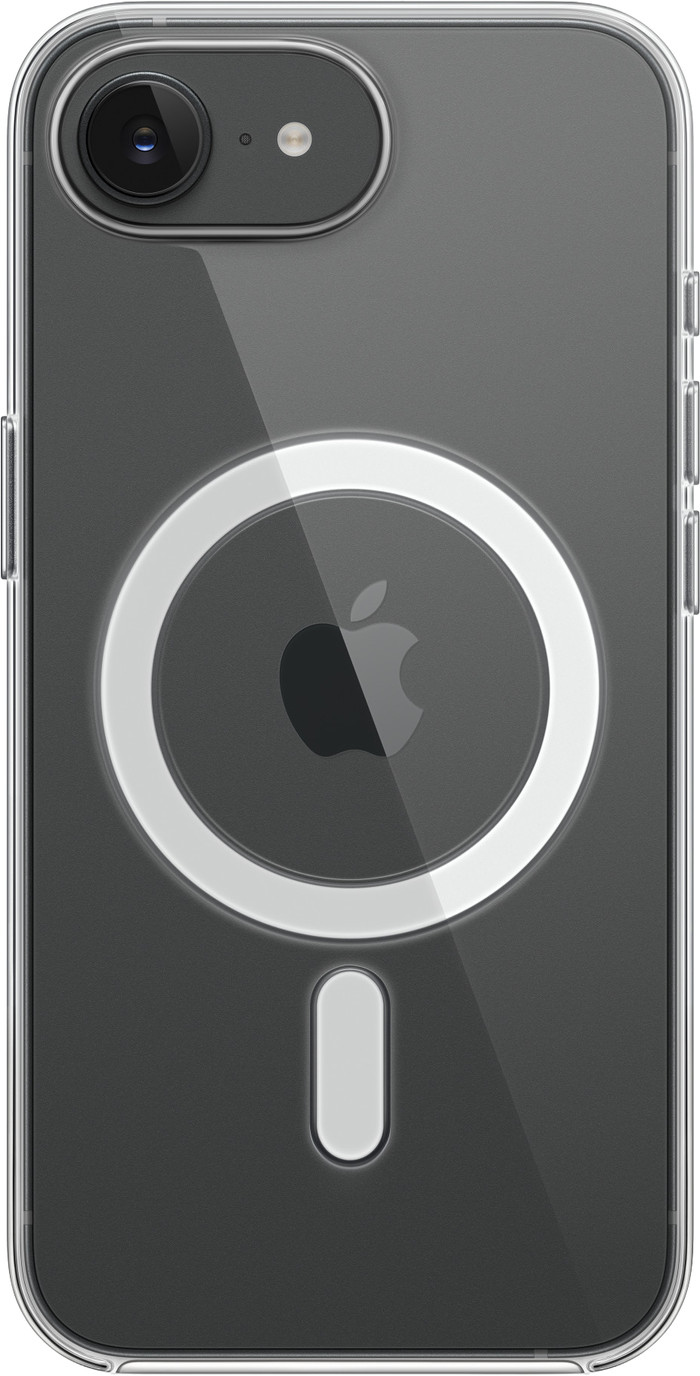 Apple iPhone 17e Backcover mit MagSafe Transparent vorne