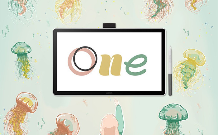 Wacom One 14 produkt in gebrauch